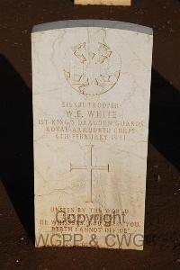 Benghazi War Cemetery - White, William Edward